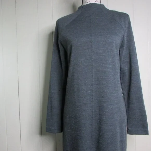 Lennie For Nina Leonard Dress S Gray Long Sleeve - Picture 3 of 12